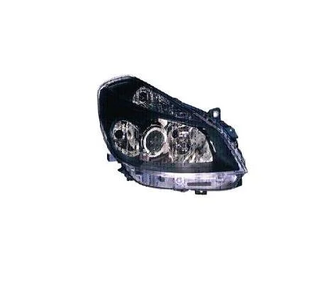 Renault Clio 05-*Faro Dch Con Regulac. El(Interior Negro)D2s/H7/H7