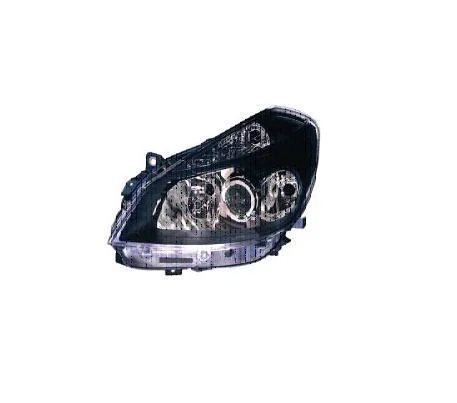 Renault Clio 05-*Faro Izq Con Regulac. El(Interior Negro)D2s/H7/H7