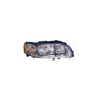 Volvo S60 04-*Faro Dch Con Regulac Manual/Electrico Interior Cromado