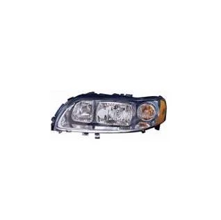 Volvo S60 04-*Faro Izq Con Regulac Manual/Electrico Interior Cromado
