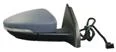 Vw Passat 10-*Retrovisor Dch Electrico Calefactado Convexo Para Pintar C/Pi Reb 8p