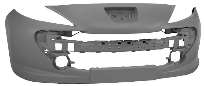 Peugeot 207 Sport 06-09*paragolpes Delantero Con Agujeros Para Pintar