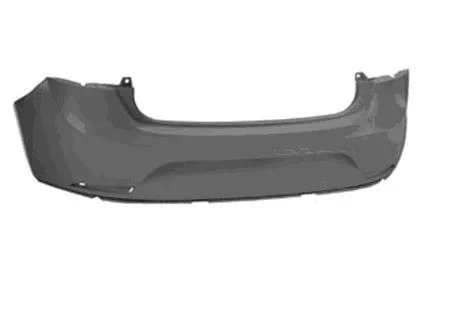Seat Ibiza 08-*Paragolpes Tras P/Pintar 5p