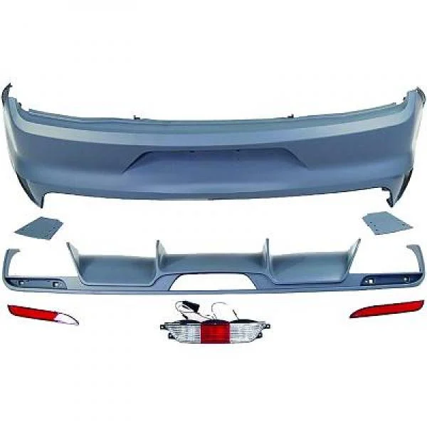 Paragolpes Trasero Deportivo Mustang Ford Usa Año: 14->> Imprimado