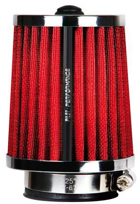 Filtro Af6 06702 Admision Directa Pilot Ferformance En Acero Inox. Con Espuma Lavable Para Montaje En Colector De Aspiracion De