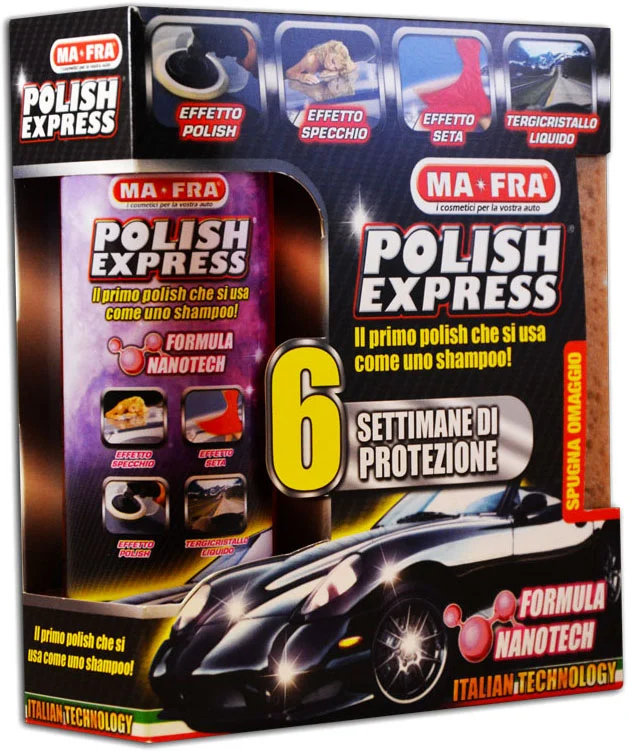 Pulidor Rapido Mafra 250 Ml Con Esponja Especial