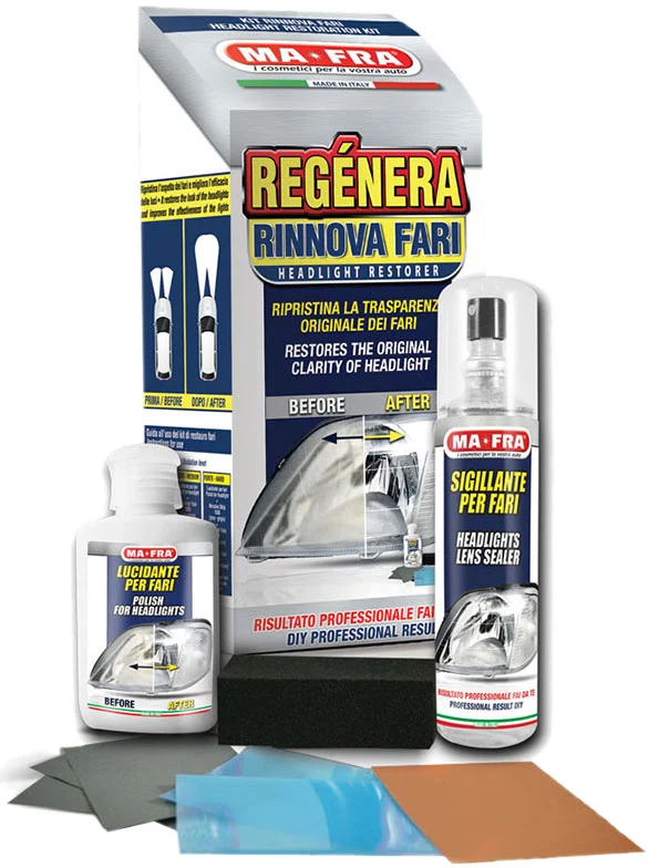 Regenerador De Faros Mafra Kit Completo