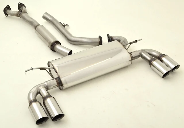 Catback-System De 70 Mm Con Salida De Escape Izquierdo Y Derecho Friedrich Hyundai Genesis Coupe Desde Año: 2010 3.8l V6 223kw