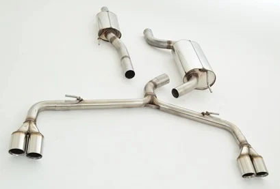 Catback-System De 70 Mm Con Salida De Escape Izquierdo Y Derecho Friedrich Hyundai I30 Gdh & Coupe 3-/5-Puertas Desde Año: 04/2