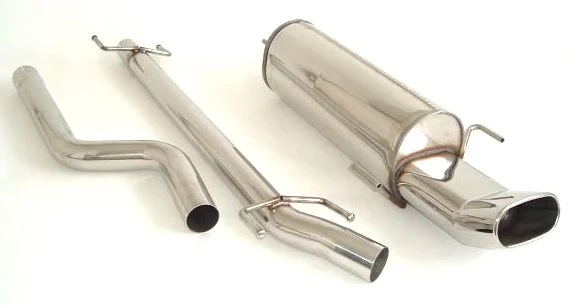 Sistema De Catback Racing De 63,5 Mm Friedrich Opel Astra G Año: 98-2004 Caravan 2.0l 16v Turbo 147kw Opc