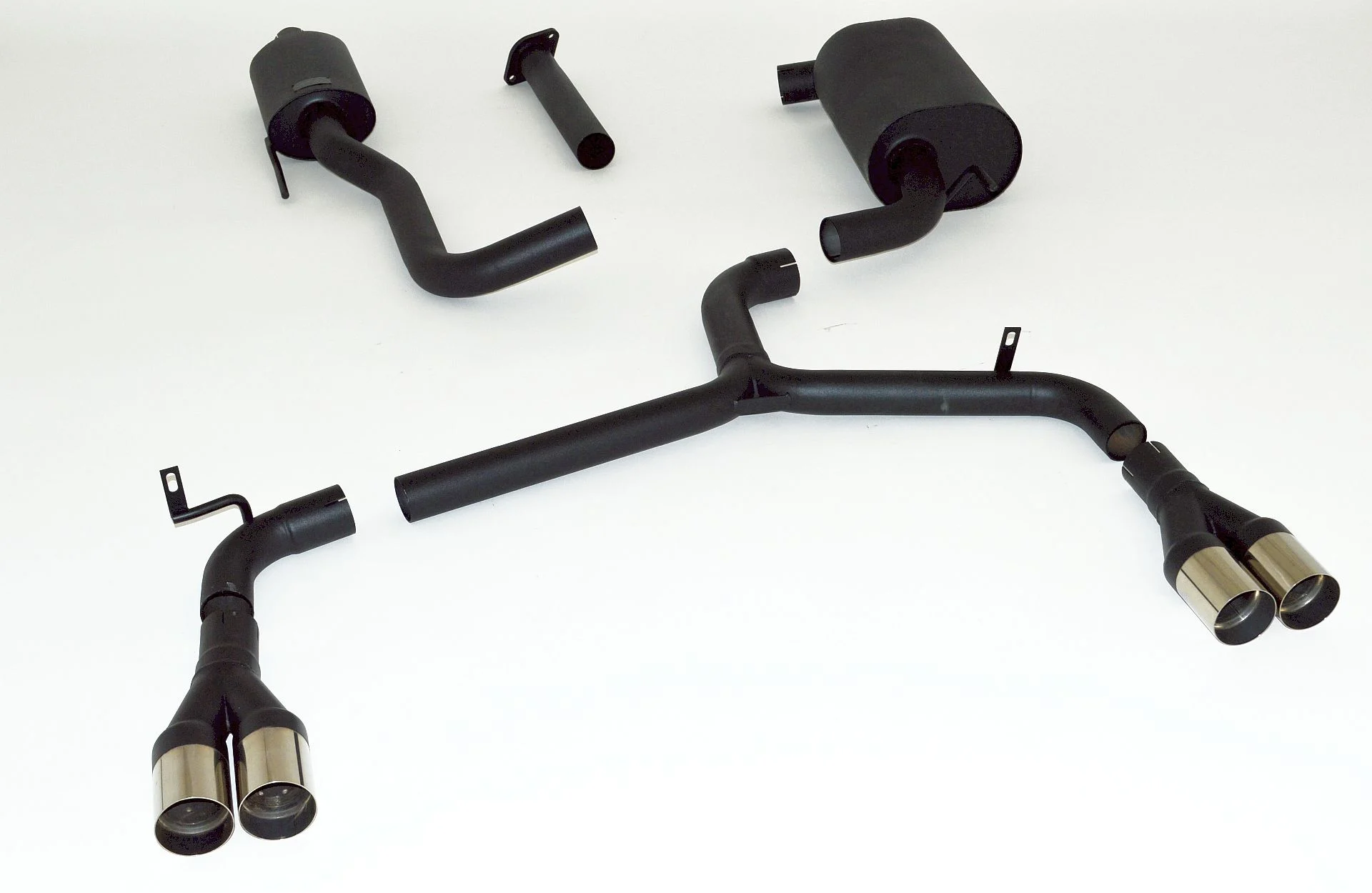 Sistema De Catback De 63,5 Mm Con Salida De Escape Izquierdo Y Derecho Friedrich Hyundai I30 Gdh & Coupe 3-/5-Puertas Desde Año