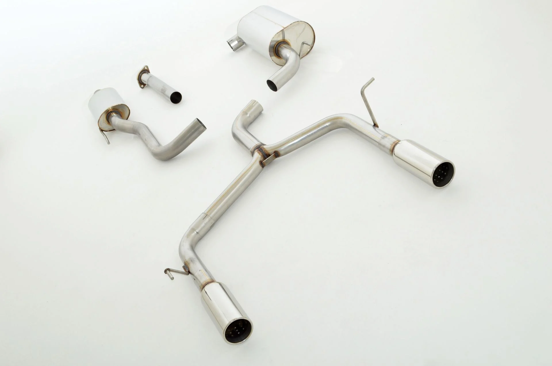 Sistema De Catback De 63,5 Mm Con Salida De Escape Izquierdo Y Derecho Friedrich Hyundai I30 Kombi Gdh Desde Año: 06/2012 1.4l
