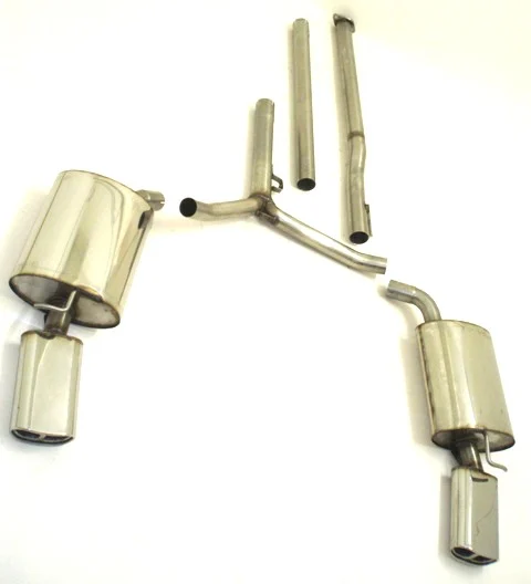 Sistema De Catback De 63,5 Mm Con Salida De Escape Izquierdo Y Derecho Friedrich Hyundai I40 Cw Desde Año: 2011 1.7l Crdi 85/1