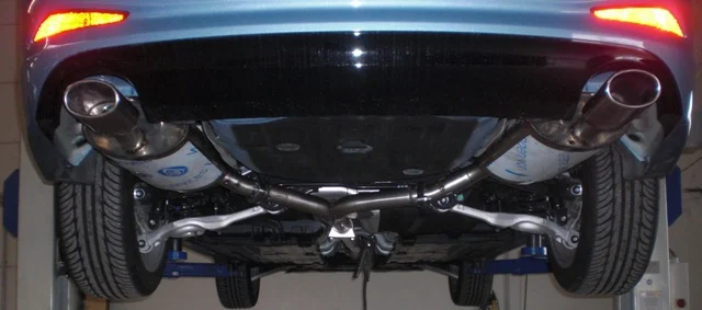 Sistema De Catback De 63,5 Mm Con Salida De Escape Izquierdo Y Derecho Friedrich Hyundai I40 Sedan Desde Año: 2012 1.7l Crdi 8