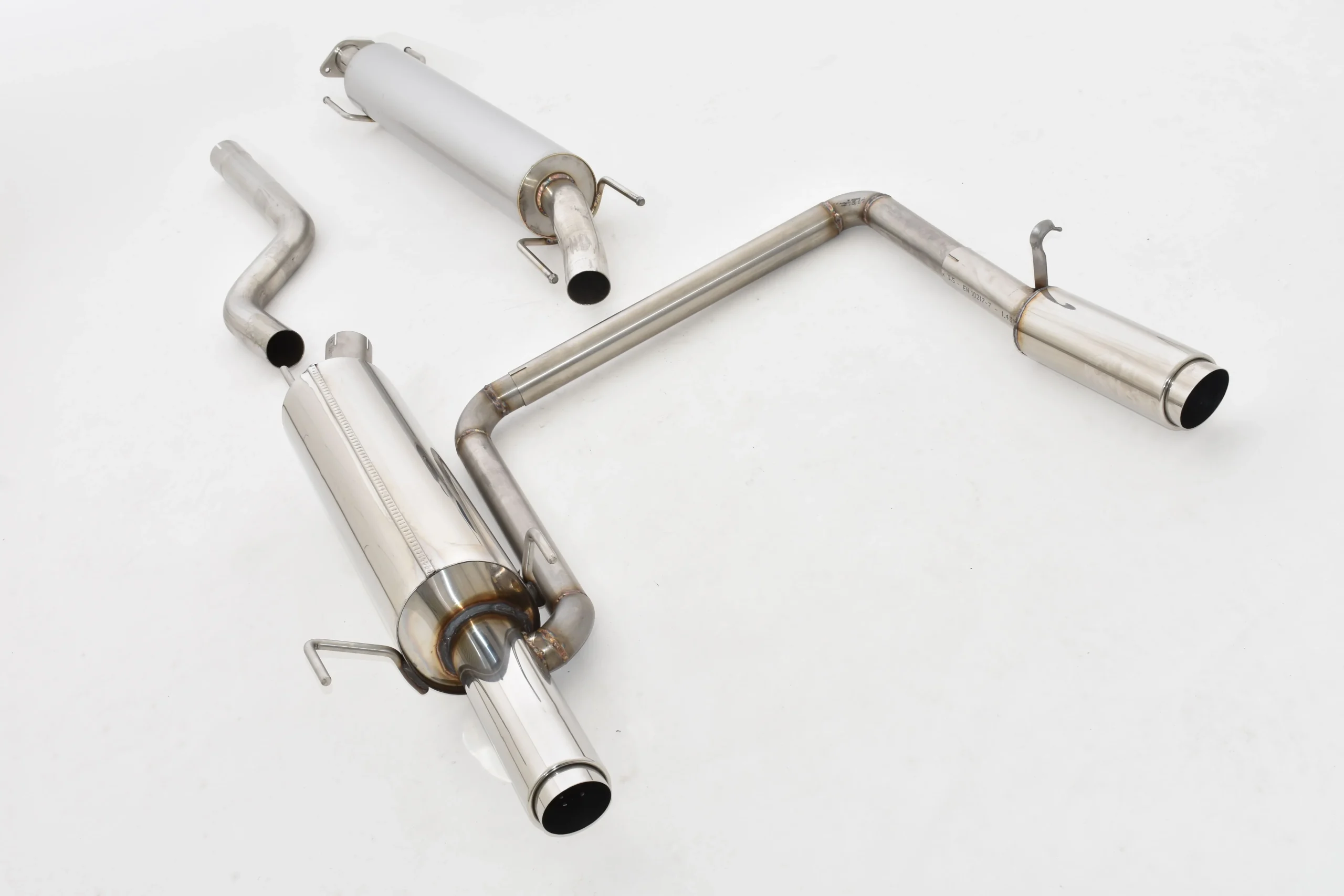 Sistema De Catback De 63,5 Mm Con Salida De Escape Izquierdo Y Derecho Friedrich Opel Astra G Año: 98-2004 Caravan 2.0l 16v Tu