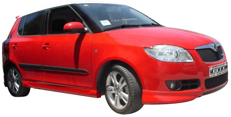TALONERAS SK Fabia II 07- (ABS)