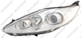 Optica Izda Mod.H7+h1 Elect.-C/Motor-Cromada