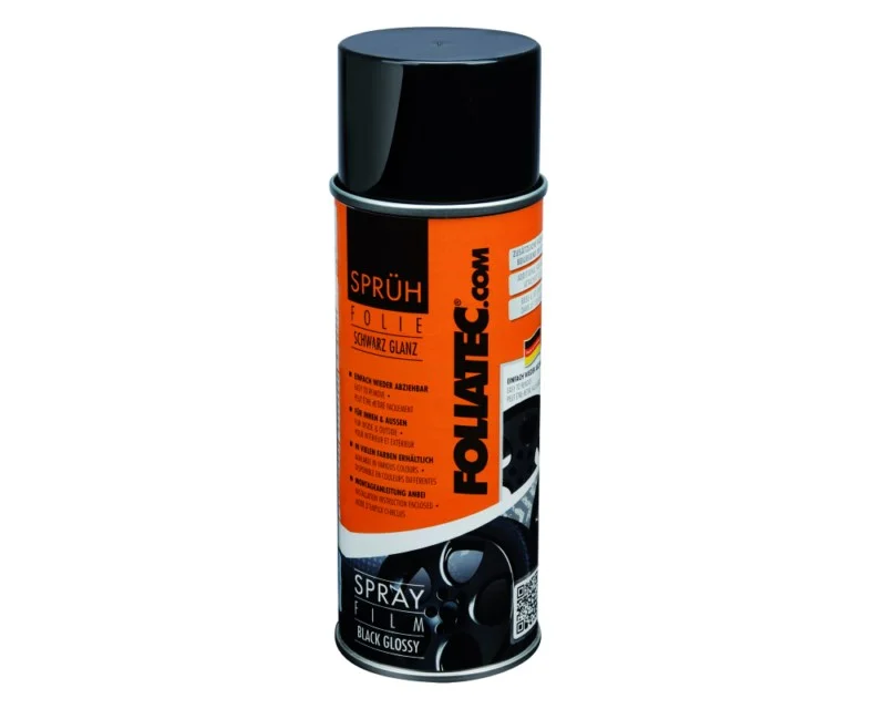 Foliatec Spray Vinilo (Dip) - Negro Brillante 1x400ml