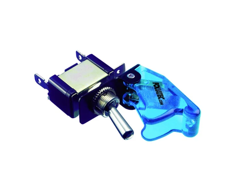 Foliatec Kill Switch On/Off Without Led - Cover Azul-Transparent - 1 Piezas