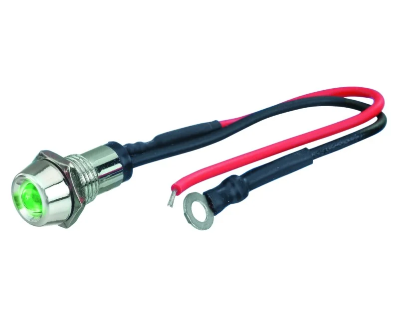 Foliatec Led Control Light Chrome - Power Verde ø = 10mm - 1 Piezas