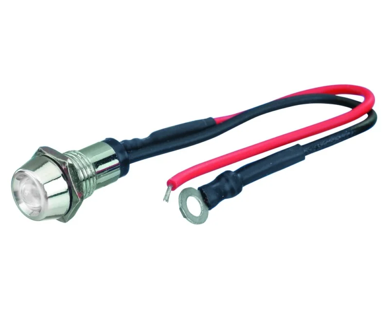 Foliatec Led Control Light Chrome - Blanco ø = 10mm - 1 Piezas
