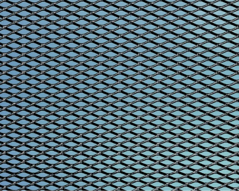 Foliatec Aluminum Race-Mesh Medium Negro 20x60cm - 2 Piezas