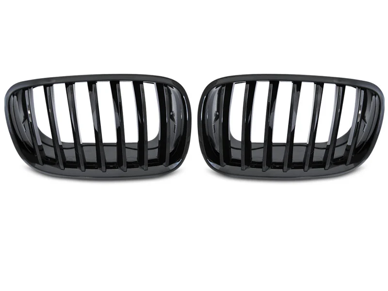 REJILLA NEGRA BRILLANTE para BMW X5 E70 X6 E71 08-
