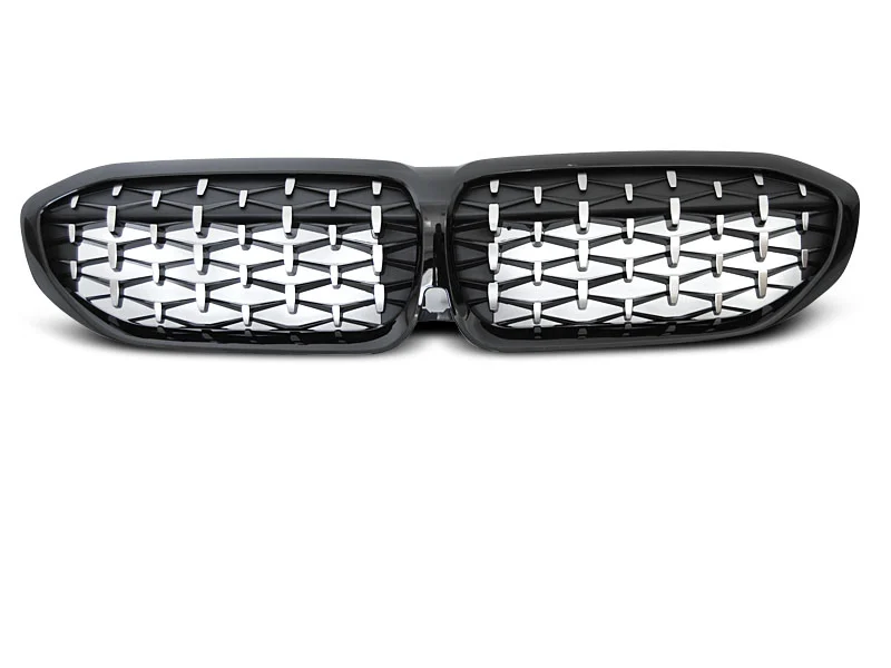 PARRILLA DIAMANTE NEGRO BRILLANTE para BMW G20/G21 19-