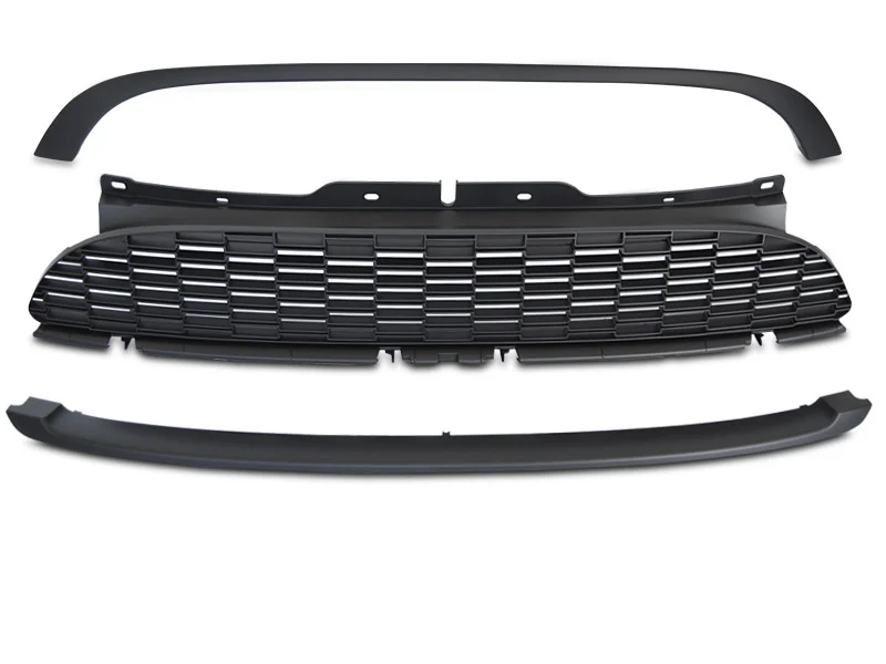 REJILLA MINI COOPER 06-09 R56/57/55 ESTILO JCW NEGRO MATE