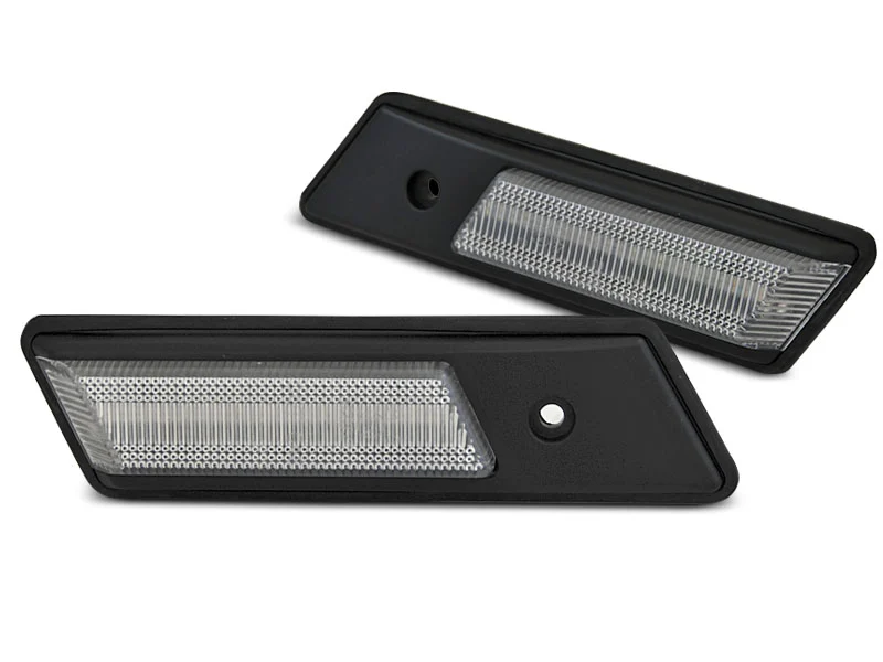 INTERMITENTES LED CROMADO DE DIRECCIÓN LATERAL compatible con BMW E34/E32/E36 con intermitente dinamico