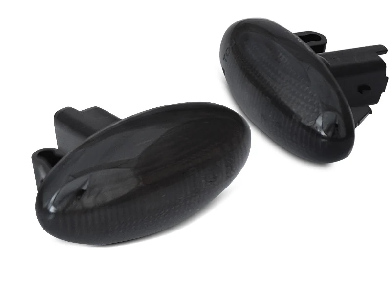 INTERMITENTES LED DE HUMO DE DIRECCIÓN LATERAL compatible con PEUGEOT 107 206 307 CITROEN C1 C2 C3 C4 con intermitente dinamico