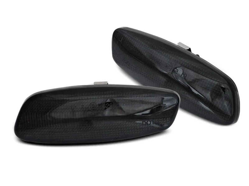 INTERMITENTES DIRECCIÓN LATERAL EN EL ESPEJO HUMO LED compatible con PEUGEOT 207 308 3008 5008 CITROEN C3 C4 C5 con intermitente
