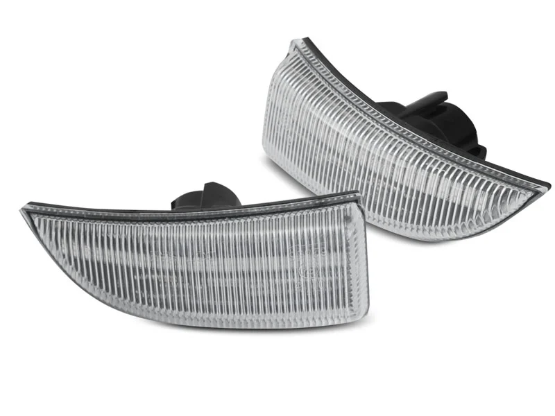 INTERMITENTES DIRECCIÓN LATERAL EN EL ESPEJO LED BLANCO para RENAULT SCENIC III / MEGANE III con intermitente dinamico