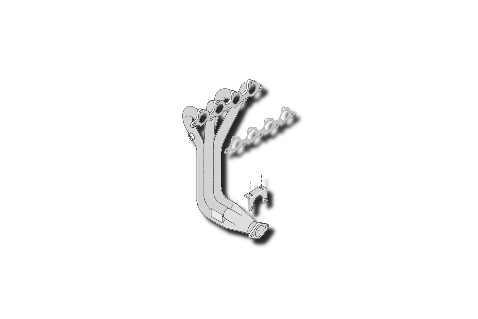 Colector De Escape Tubular Inoxidable / Ford Focus 2.0i 16v 10/98- Rc Racing
