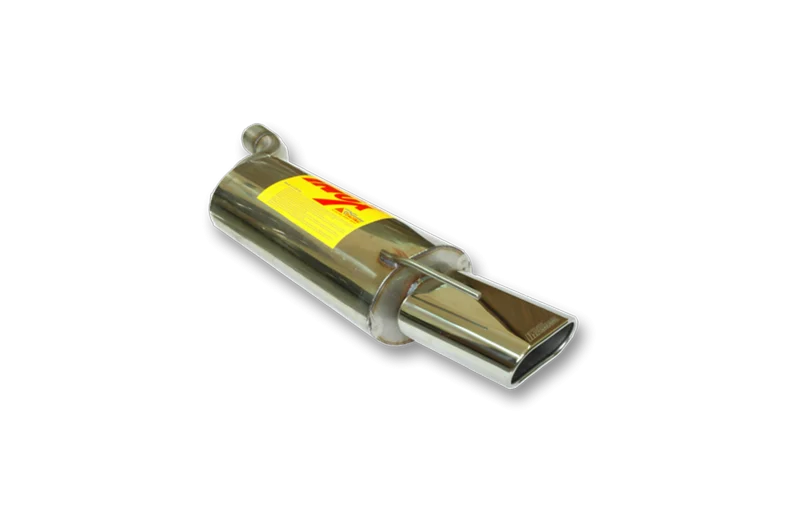 Escape Trasero Inoxidable No Homologado / Bmw 320 Diesel E-46 98- Rc Racing