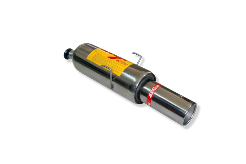 Escape Trasero Inoxidable No Homologado / Peugeot 205 1.9 Gti 07/89-96 Rc Racing