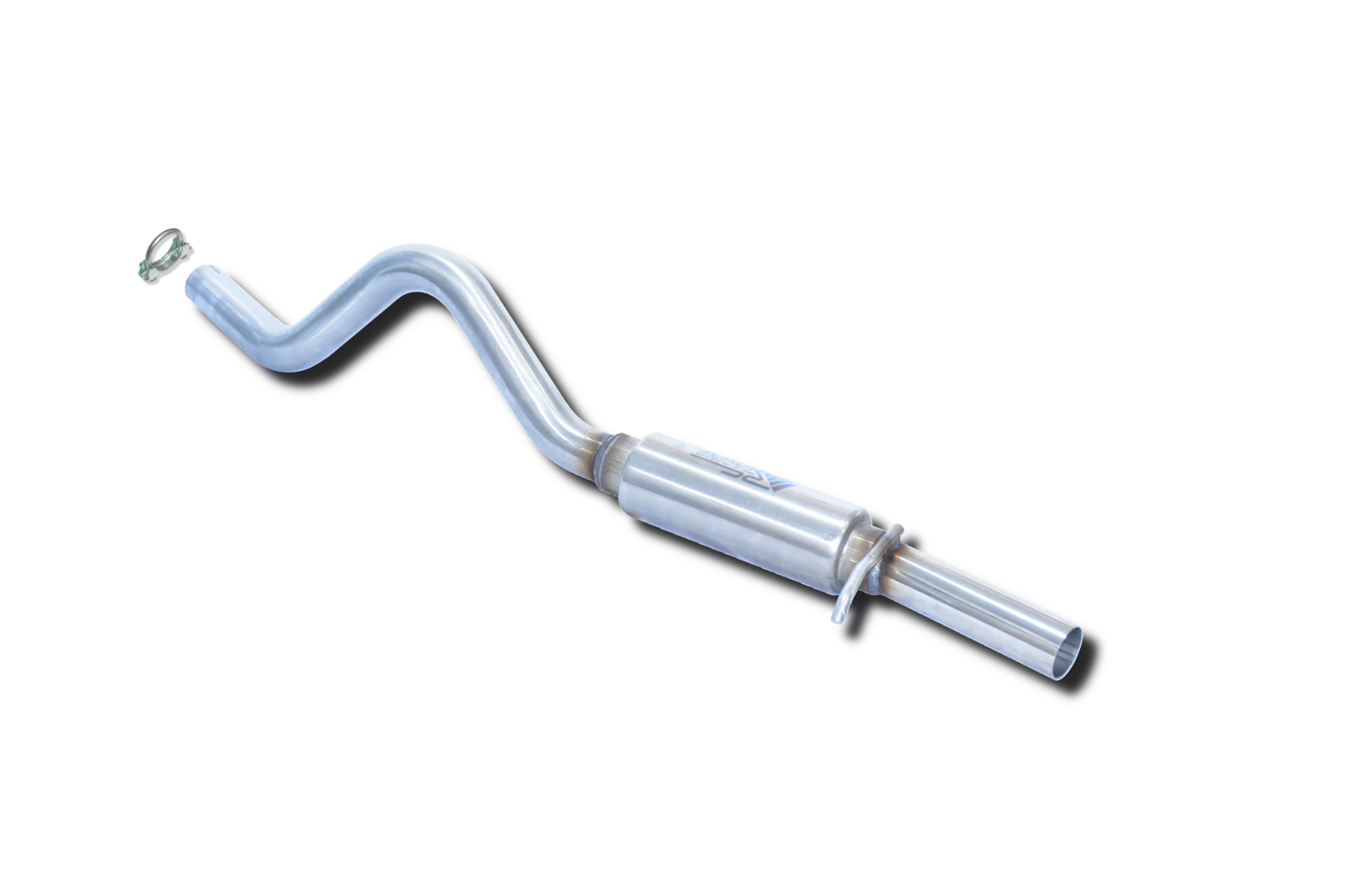 Escape Trasero Inoxidable Grupo-N Competicion / Renault Twingo Ii 1.2i 16v 02/11-09/14 Rc Racing