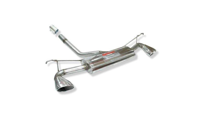 Escape Trasero Inoxidable No Homologado / Volkswagen Touareg 7l 3.2i Vr6 43619 Rc Racing