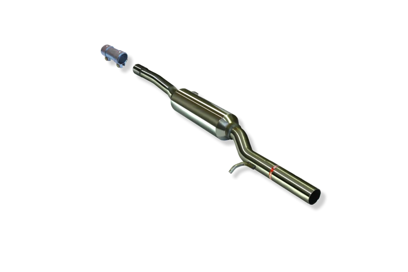 TRAMO INTERMEDIO CON SILENCIADO INOXIDABLE / SEAT LEON / VOLKSWAGEN GOLF IV 2.3I VR5 4*4 43525 RC RACING