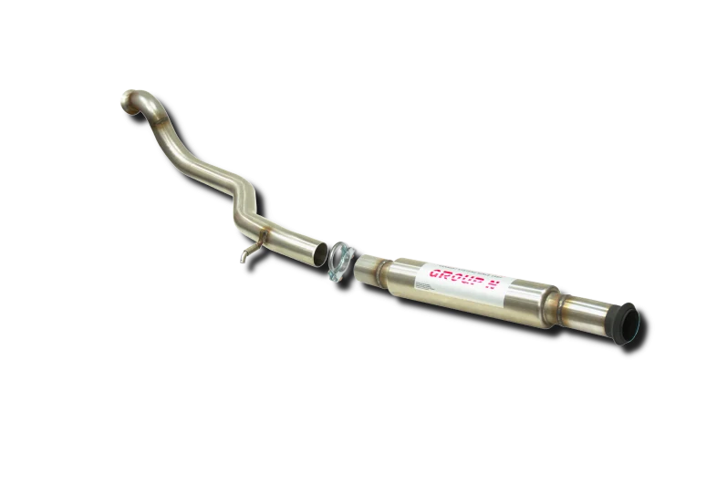 TRAMO INTERMEDIO CON SILENCIADO INOXIDABLE / PEUGEOT 206 RC 2.0I 16V 03- RC RACING