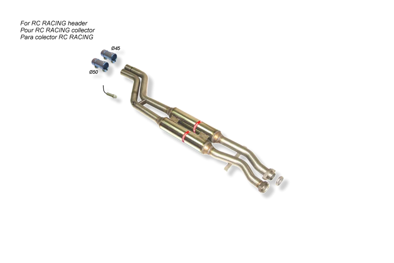 Tubo Supresor De Catalizador / Bmw 328i / Bmw 325i E-36 Berlina 96- Rc Racing