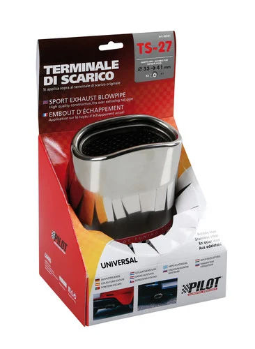 Tubo De Escape Acero Inoxidable Ts 27 Diametro 33-41 Mm