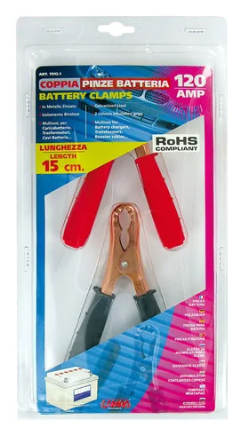 Pinzas Bateria 120a 15 Cm