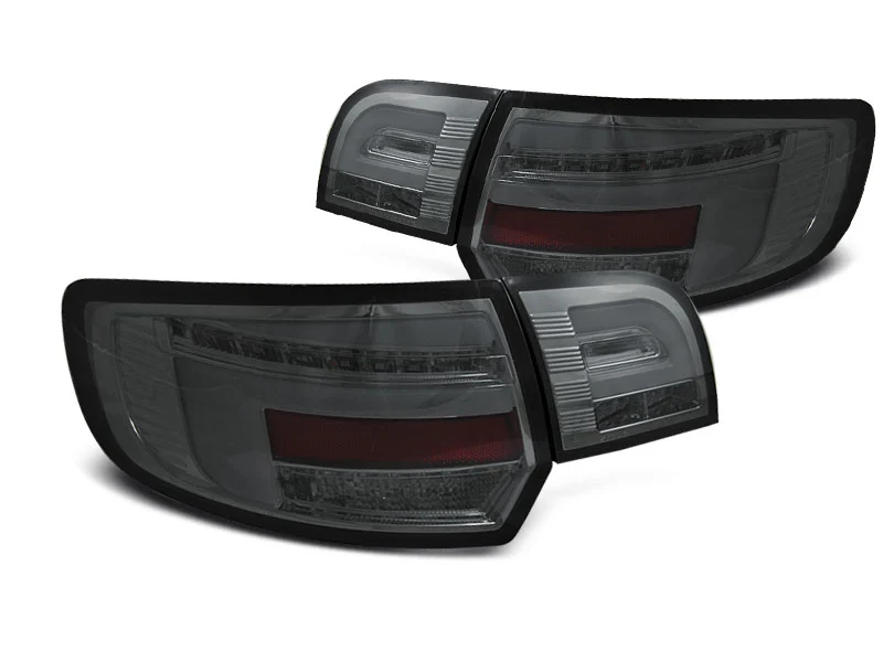 PILOTOS TRASEROS SMOKE compatible con AUDI A3 8P 5D 03-08 con intermitente dinamico