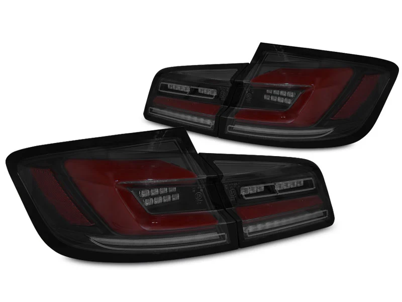 PILOTOS TRASEROS LED BAR HUMO NEGRO para BMW F10 10-16 con intermitente dinamico