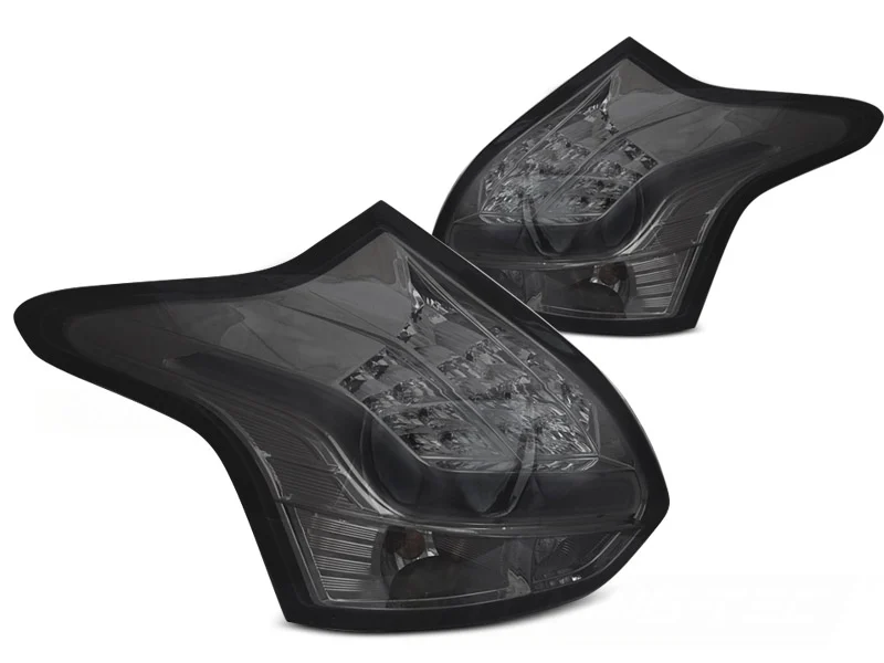 PILOTOS TRASEROS BARRA LED HUMO FORD FOCUS 3 11-10.14 HATCHBACK