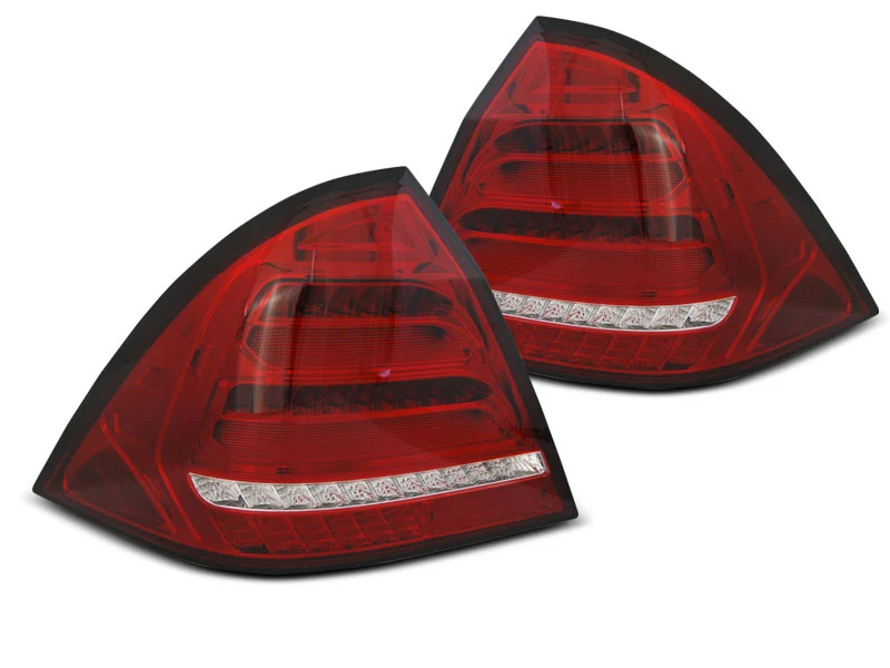PILOTOS TRASEROS BARRA LED MERCEDES W203 SEDAN 04-07 ROJO BLANCO