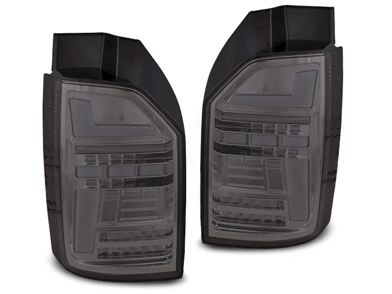 PILOTOS TRASEROS LED SMOKE compatible con VW T6,T6.1 15-21 OEM LED con intermitente dinamico