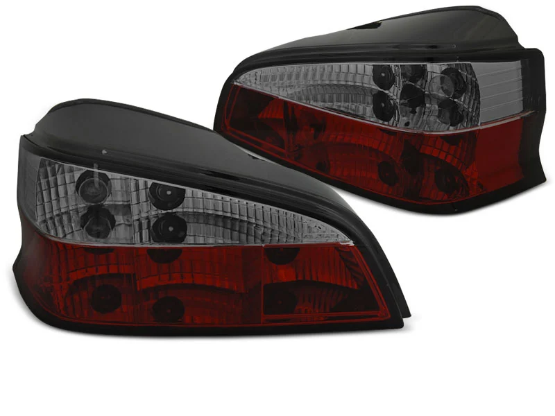 PILOTOS TRASEROS PEUGEOT 106 96-03 ROJO HUMO