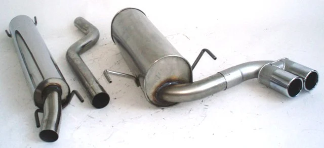 Sistema De Catback De 63,5 Mm Con Tubo De Escape En El Medio Friedrich Opel Astra H 5-Puertas Desde Año: 2003 1.3l Cdti 66kw /